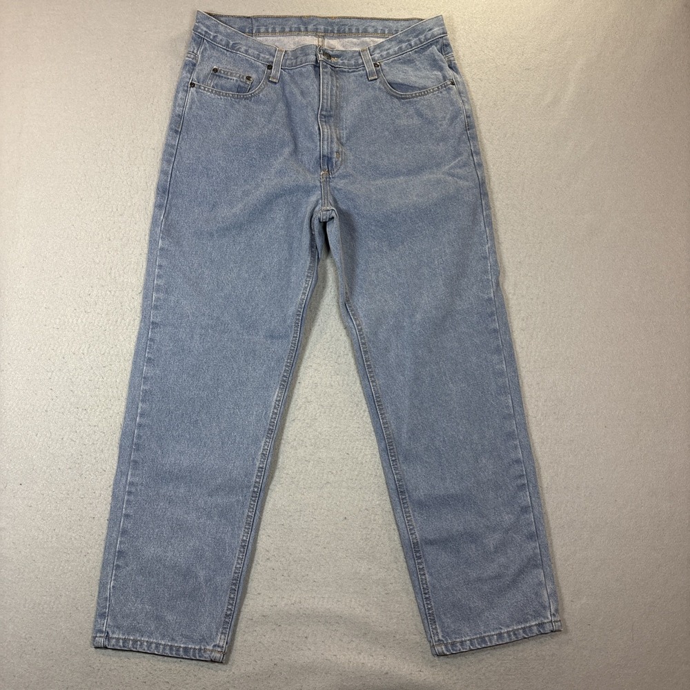 Members Mark‎ Men's Lt Blue Denim Jeans Size 34x29